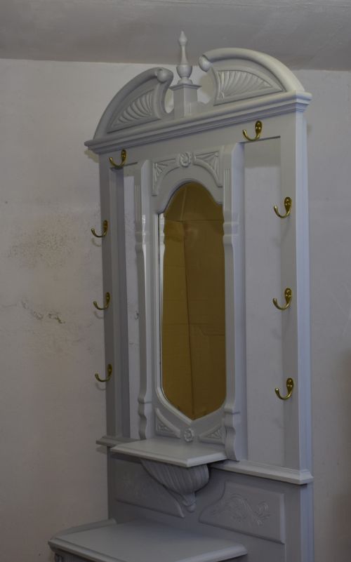 EARLY 20TH CENTURY PAINTED HALL STAND - ADDITIONAL PHOTO 12