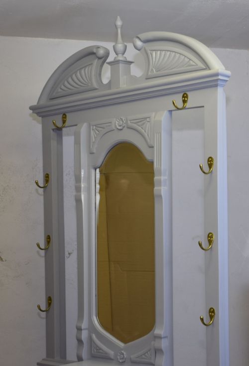 EARLY 20TH CENTURY PAINTED HALL STAND - ADDITIONAL PHOTO 14