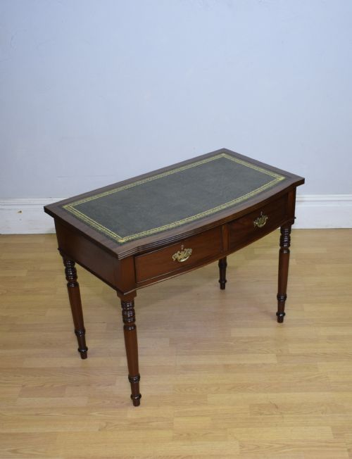 REGENCY BOWFRONT WRITING TABLE - ADDITIONAL PHOTO 12