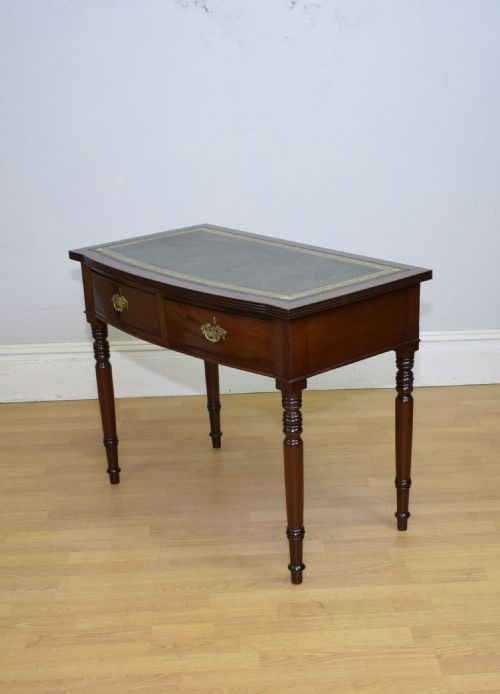 REGENCY BOWFRONT WRITING TABLE - ADDITIONAL PHOTO 13