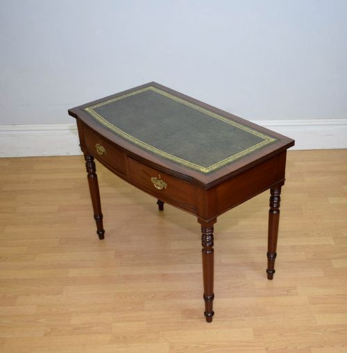 REGENCY BOWFRONT WRITING TABLE - ADDITIONAL PHOTO 14