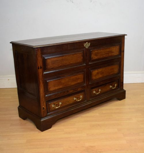 LANCASHIRE CHEST GEORGIAN PERIOD - ADDITIONAL PHOTO 2