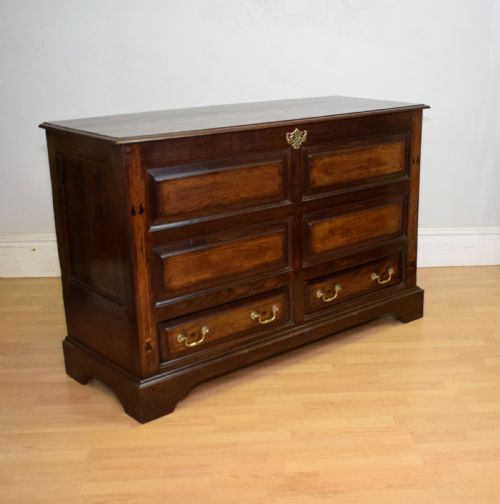 LANCASHIRE CHEST GEORGIAN PERIOD - ADDITIONAL PHOTO 3