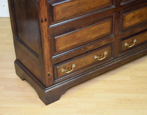 LANCASHIRE CHEST GEORGIAN PERIOD - ADDITIONAL PHOTO 5