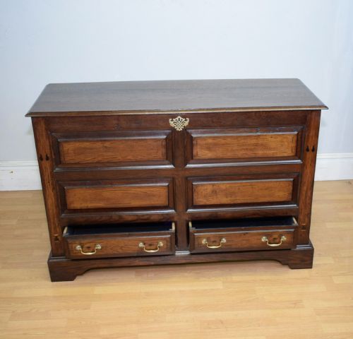 LANCASHIRE CHEST GEORGIAN PERIOD - ADDITIONAL PHOTO 14