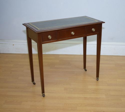 ANTIQUE EDWARDIAN WRITING TABLE - ADDITIONAL PHOTO 7