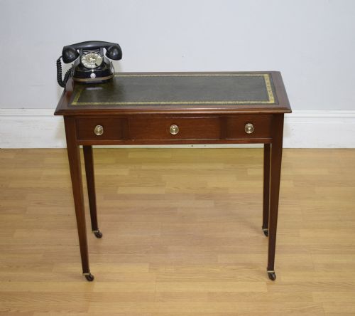 antique edwardian writing table - CATEGORY: ANTIQUE TABLES - DATED EDWARDIAN