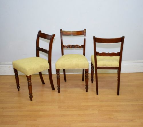 ANTIQUE REGENCY SET OF 6 DINING CHAIRS - ADDITIONAL PHOTO 16