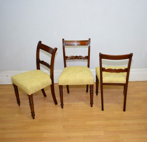 ANTIQUE REGENCY SET OF 6 DINING CHAIRS - ADDITIONAL PHOTO 17