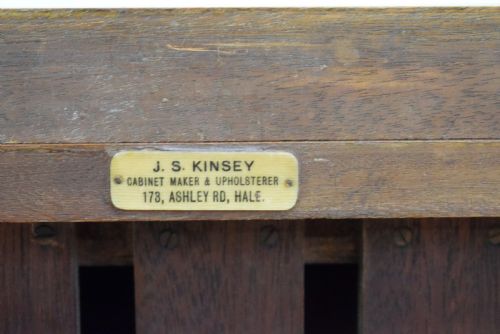 EARLY 20TH CENTURY BEDSIDE CABINET - ADDITIONAL PHOTO 17