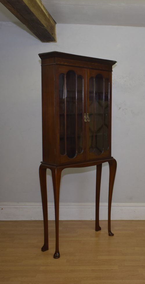 LATE VICTORIAN BOOKCASE ON STAND - ADDITIONAL PHOTO 16