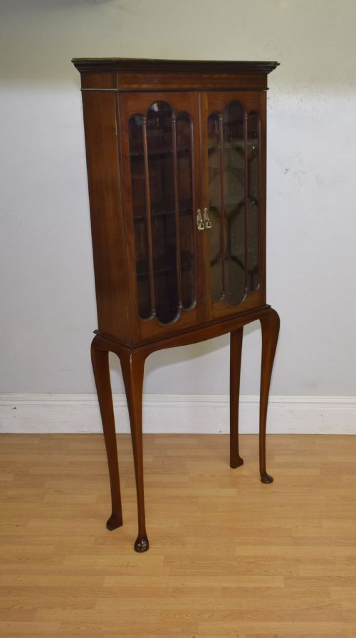 LATE VICTORIAN BOOKCASE ON STAND - ADDITIONAL PHOTO 17