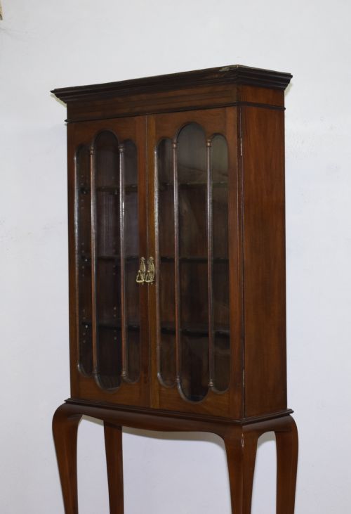 LATE VICTORIAN BOOKCASE ON STAND - ADDITIONAL PHOTO 20