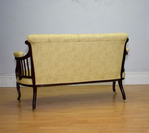 COUCH SETTEE SOFA VICTORIAN - ADDITIONAL PHOTO 13
