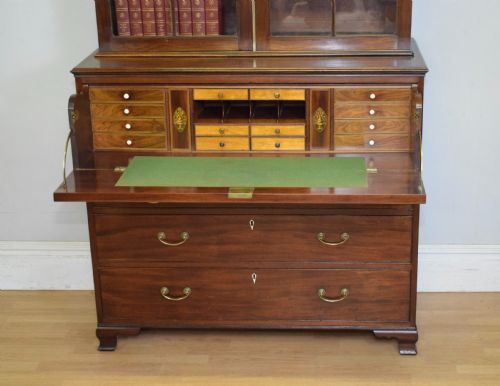 REGENCY SECRETAIRE BOOKCASE - ADDITIONAL PHOTO 22