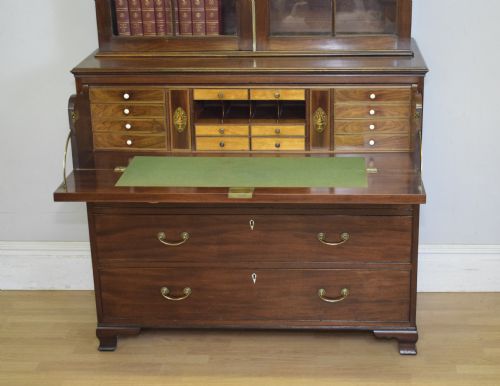REGENCY SECRETAIRE BOOKCASE - ADDITIONAL PHOTO 1