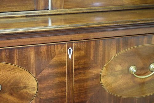 REGENCY SECRETAIRE BOOKCASE - ADDITIONAL PHOTO 6