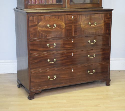 REGENCY SECRETAIRE BOOKCASE - ADDITIONAL PHOTO 8