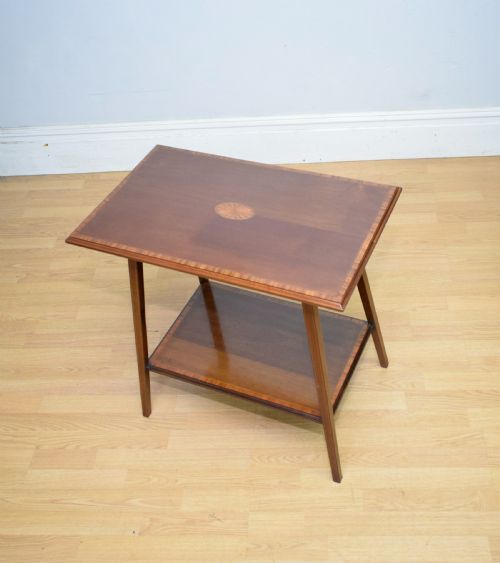 EDWARDIAN INLAID OCCASIONAL TABLE - ADDITIONAL PHOTO 12