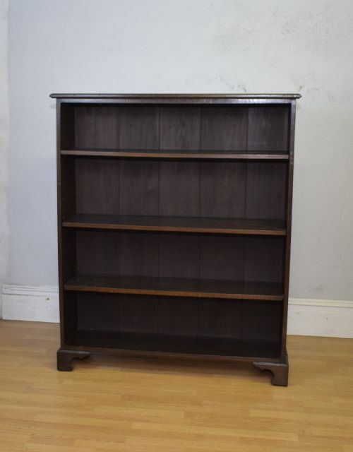 LATE VICTORIAN OAK BOOKCASE - ADDITIONAL PHOTO 10