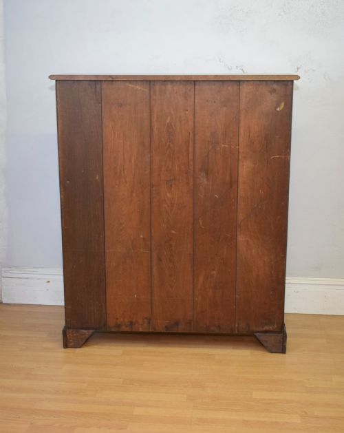 LATE VICTORIAN OAK BOOKCASE - ADDITIONAL PHOTO 14