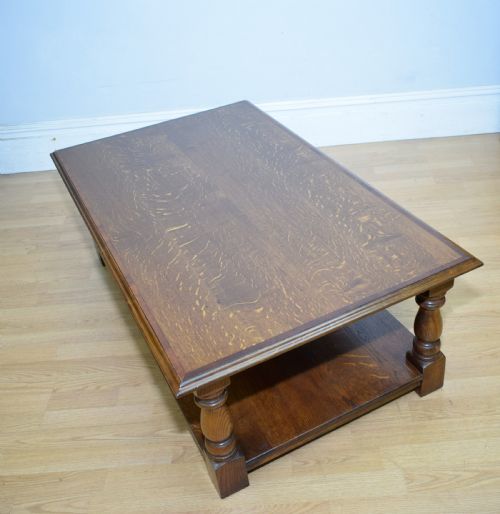 EARLY 20TH CENTURY OAK COFFEE TABLE - ADDITIONAL PHOTO 18