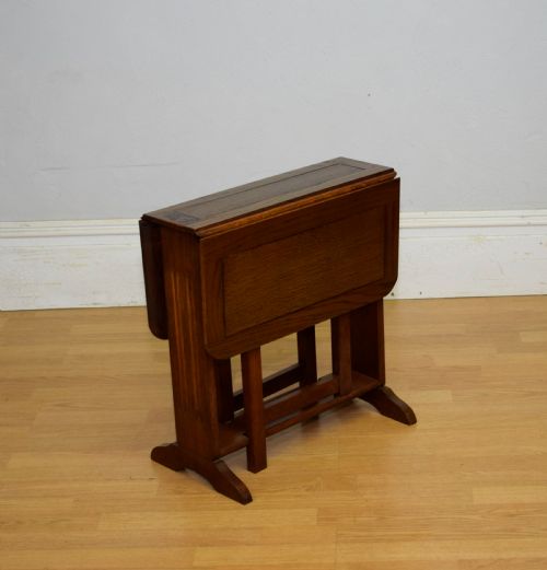 EARLY 20TH CENTURY OAK OCCASIONAL TABLE - ADDITIONAL PHOTO 7