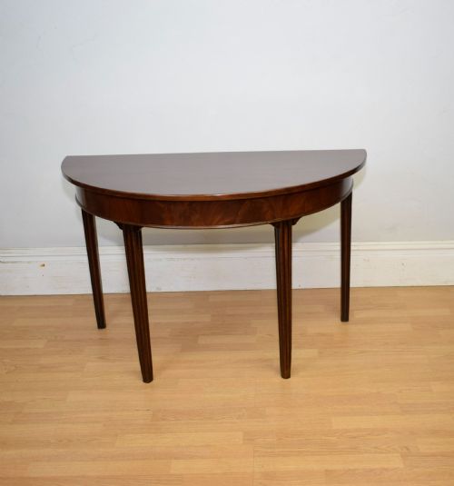 GEORGIAN PERIOD DEMI LUNE TABLE - ADDITIONAL PHOTO 19
