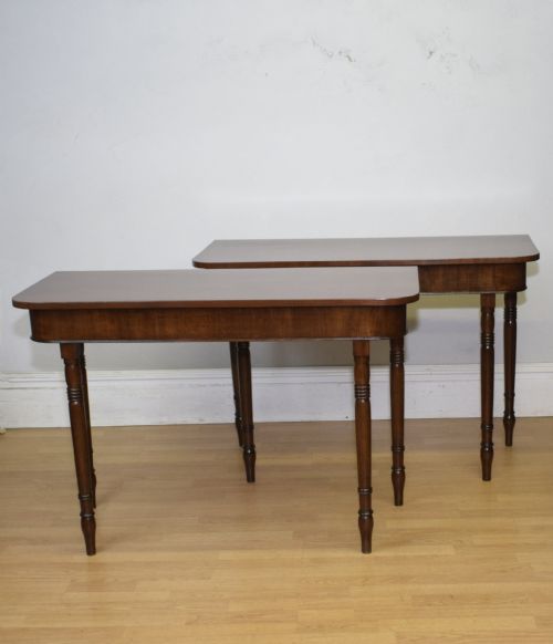 PAIR OF REGENCY CONSOLE TABLES - ADDITIONAL PHOTO 3