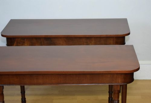 PAIR OF REGENCY CONSOLE TABLES - ADDITIONAL PHOTO 10