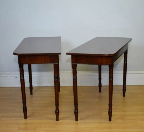 PAIR OF REGENCY CONSOLE TABLES - ADDITIONAL PHOTO 11