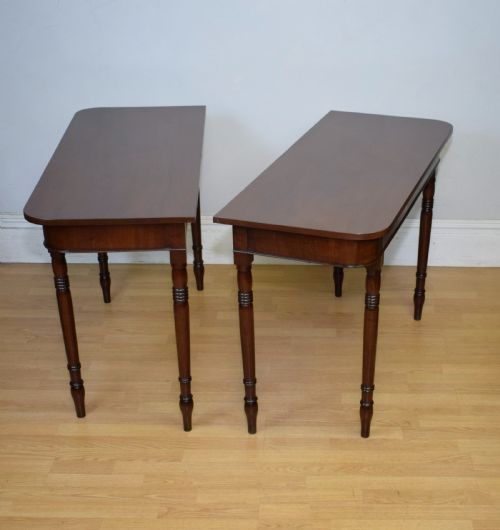 PAIR OF REGENCY CONSOLE TABLES - ADDITIONAL PHOTO 13