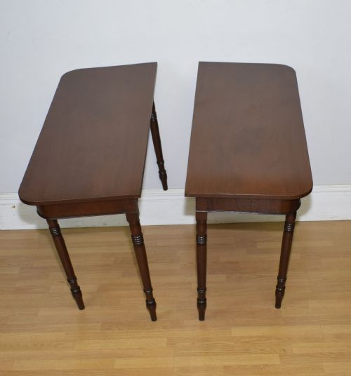 PAIR OF REGENCY CONSOLE TABLES - ADDITIONAL PHOTO 14