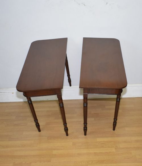 PAIR OF REGENCY CONSOLE TABLES - ADDITIONAL PHOTO 15