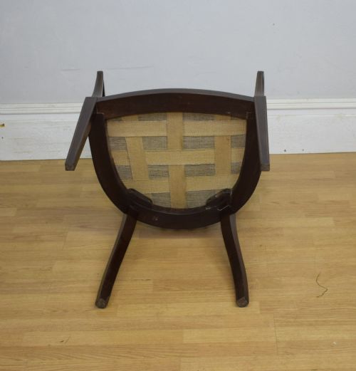 EDWARDIAN INLAID ARMCHAIR - ADDITIONAL PHOTO 17