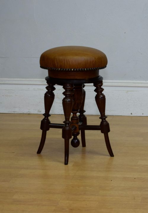 VICTORIAN PIANO STOOL - ADDITIONAL PHOTO 3