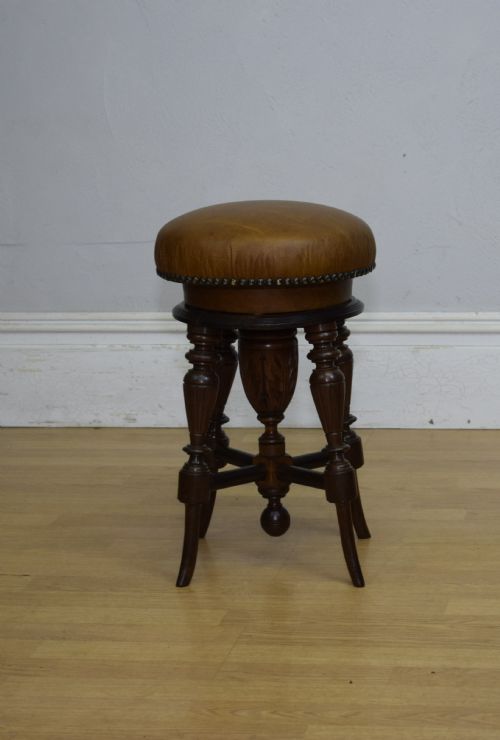 VICTORIAN PIANO STOOL - ADDITIONAL PHOTO 4