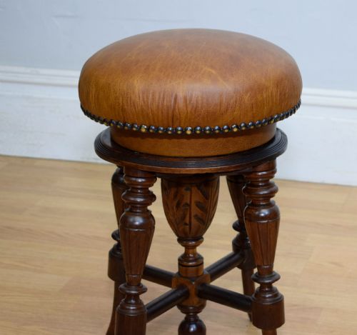 VICTORIAN PIANO STOOL - ADDITIONAL PHOTO 6