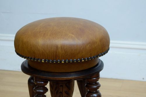 VICTORIAN PIANO STOOL - ADDITIONAL PHOTO 8