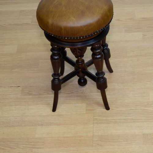 VICTORIAN PIANO STOOL - ADDITIONAL PHOTO 14
