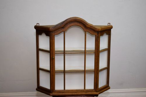 EARLY 20TH CENTURY HANGING WALL CABINET - ADDITIONAL PHOTO 4