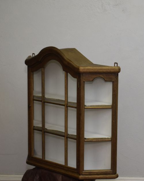 EARLY 20TH CENTURY HANGING WALL CABINET - ADDITIONAL PHOTO 6