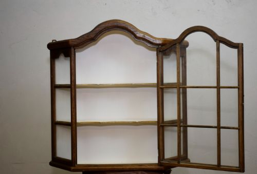 EARLY 20TH CENTURY HANGING WALL CABINET - ADDITIONAL PHOTO 8