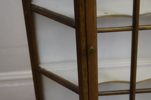 EARLY 20TH CENTURY HANGING WALL CABINET - ADDITIONAL PHOTO 9