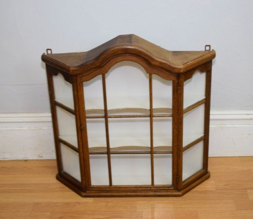 EARLY 20TH CENTURY HANGING WALL CABINET - ADDITIONAL PHOTO 14