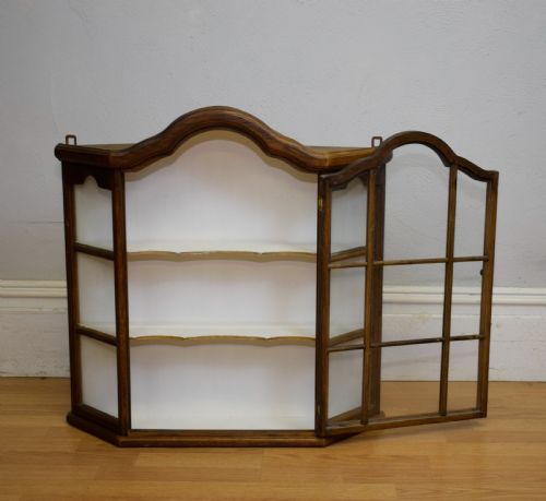 EARLY 20TH CENTURY HANGING WALL CABINET - ADDITIONAL PHOTO 17