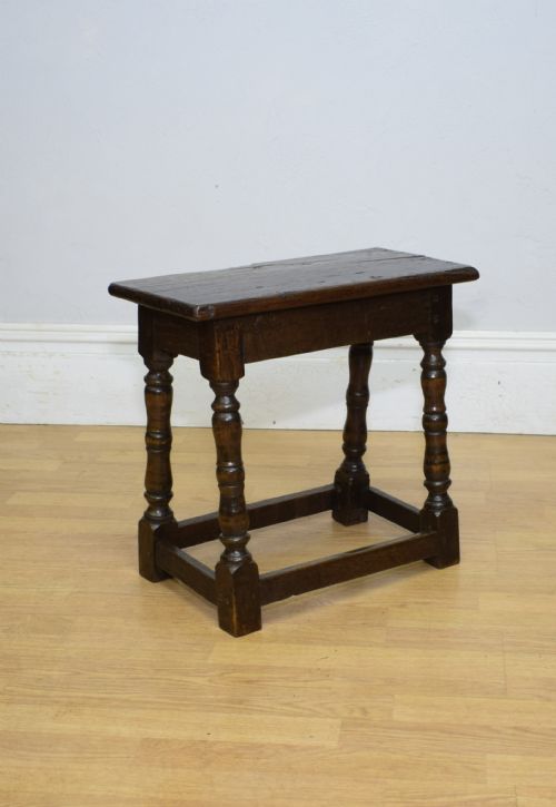 GEORGIAN PERIOD OAK JOINT STOOLS - ADDITIONAL PHOTO 17