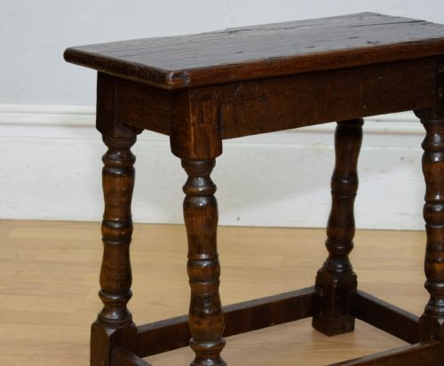 GEORGIAN PERIOD OAK JOINT STOOLS - ADDITIONAL PHOTO 18