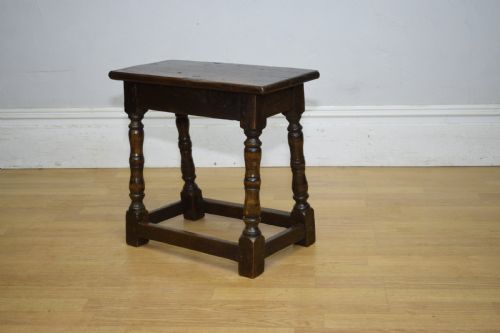 GEORGIAN PERIOD OAK JOINT STOOLS - ADDITIONAL PHOTO 19