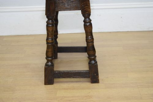 GEORGIAN PERIOD OAK JOINT STOOLS - ADDITIONAL PHOTO 20
